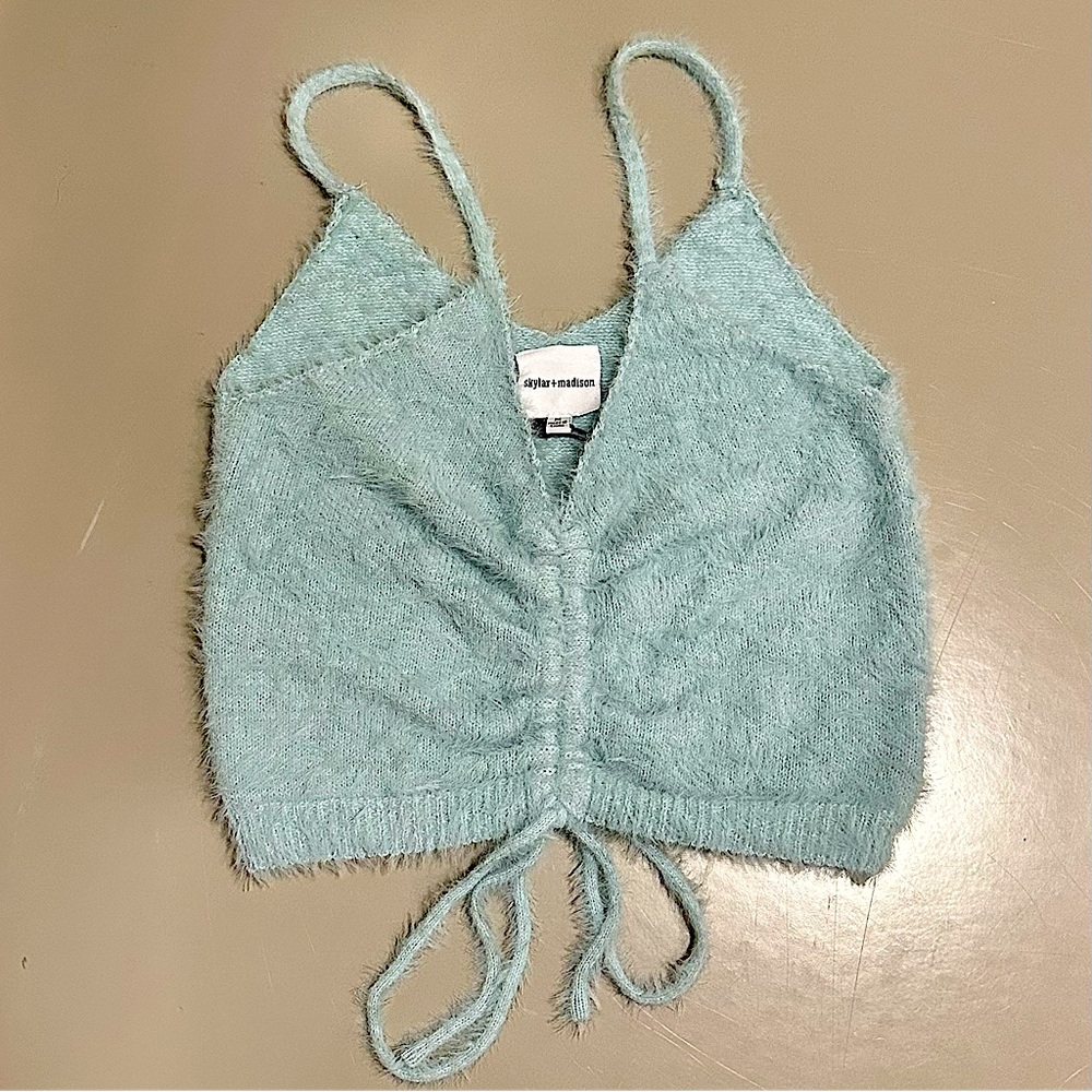 Soft Cinch-Tie Top